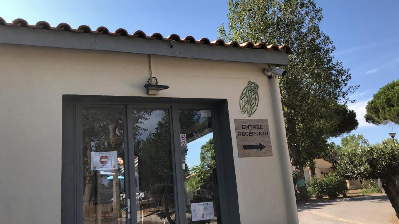 Camping L'Occitan Vias Exteriör bild
