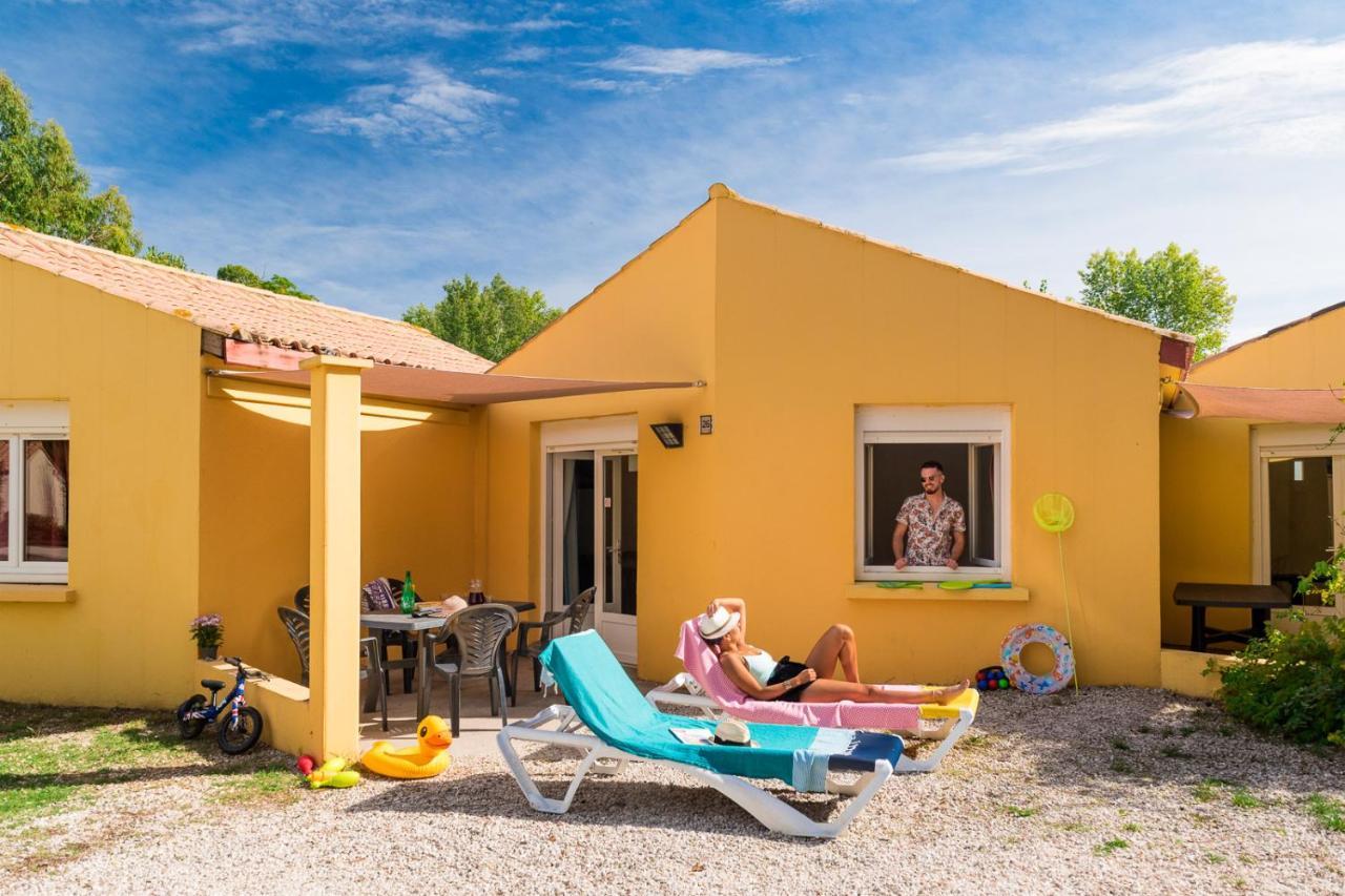 Camping L'Occitan Vias Exteriör bild