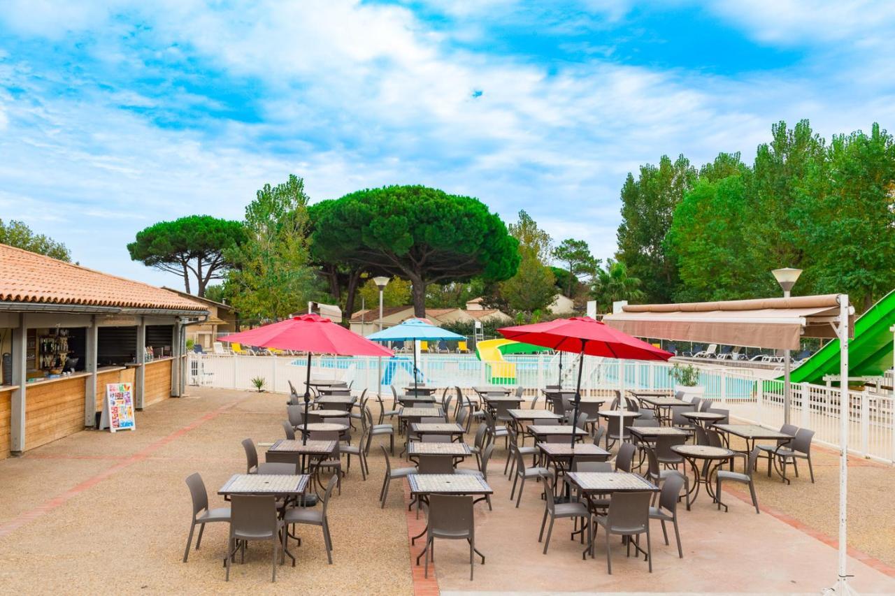 Camping L'Occitan Vias Exteriör bild