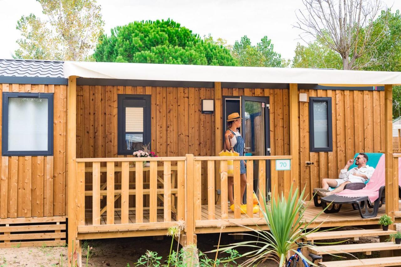 Camping L'Occitan Vias Exteriör bild